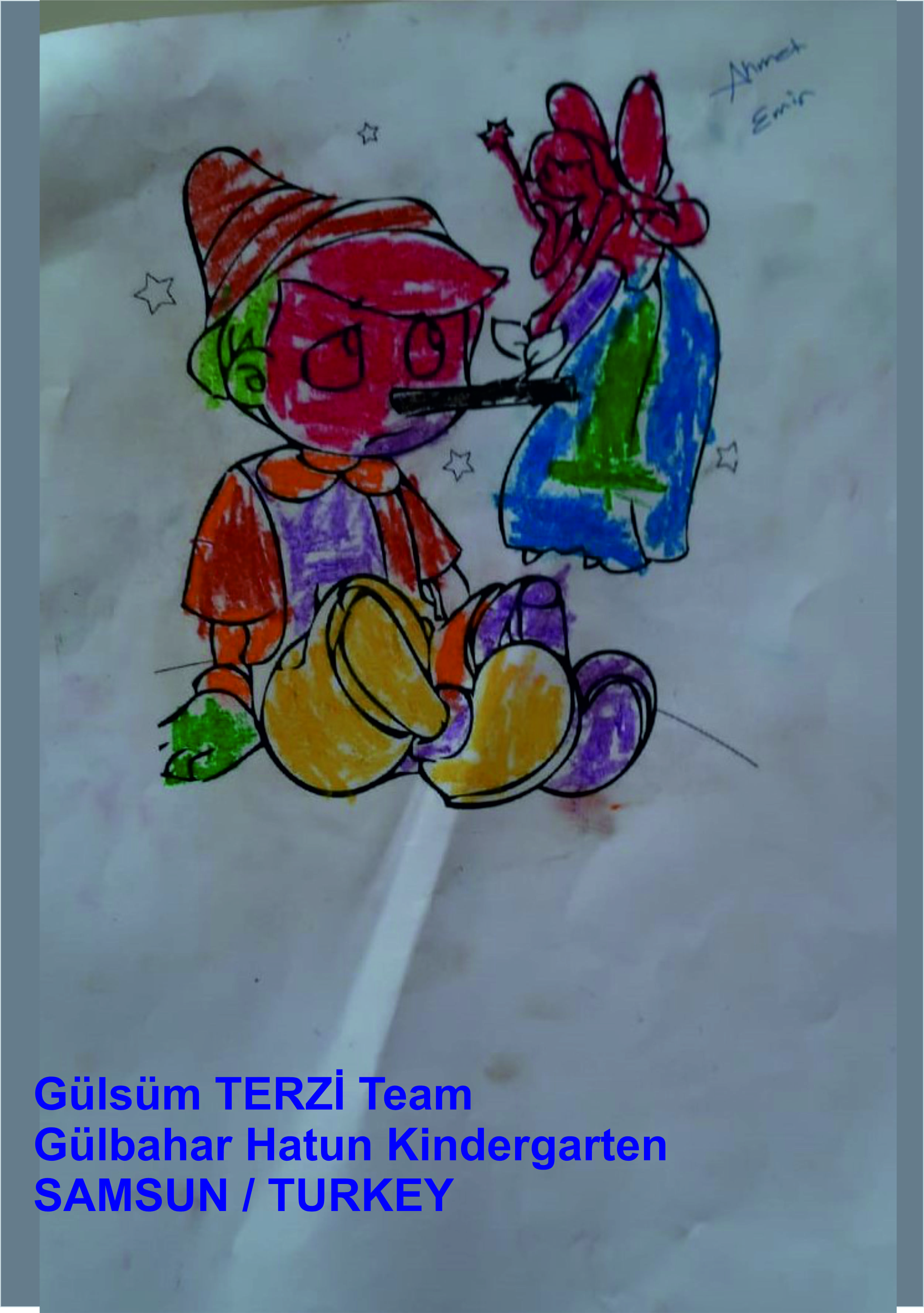 by Z kuşağına masallar - Illustrated by Z Kuşağına Masallar Projesi C Takımı Pinokyo Masalının Kahramanlarını Resimleme Etkinliği E Kitabı / Tales for Generation Z Project C Team Illustration of the Heroes of Pinocchio Tale E Book - Ourboox.com