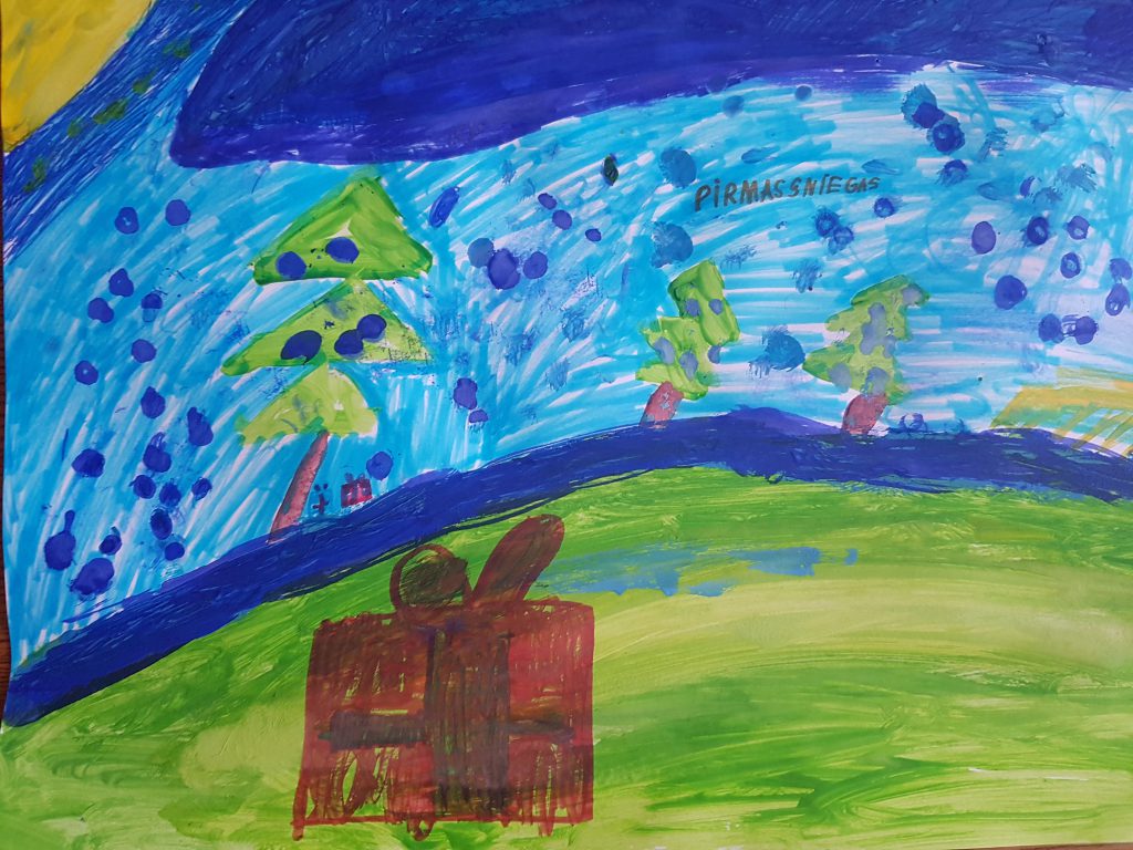 Kalėdos by Gražina - Illustrated by 2a klasė - Ourboox.com