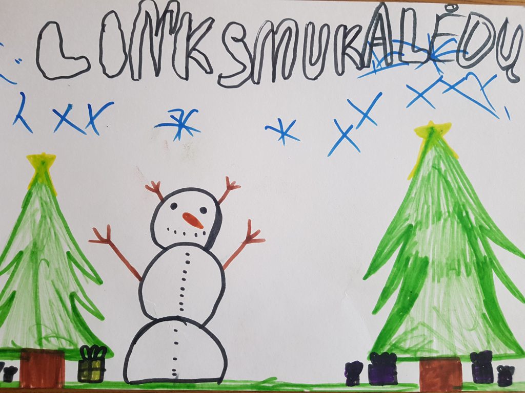 Kalėdos by Gražina - Illustrated by 2a klasė - Ourboox.com