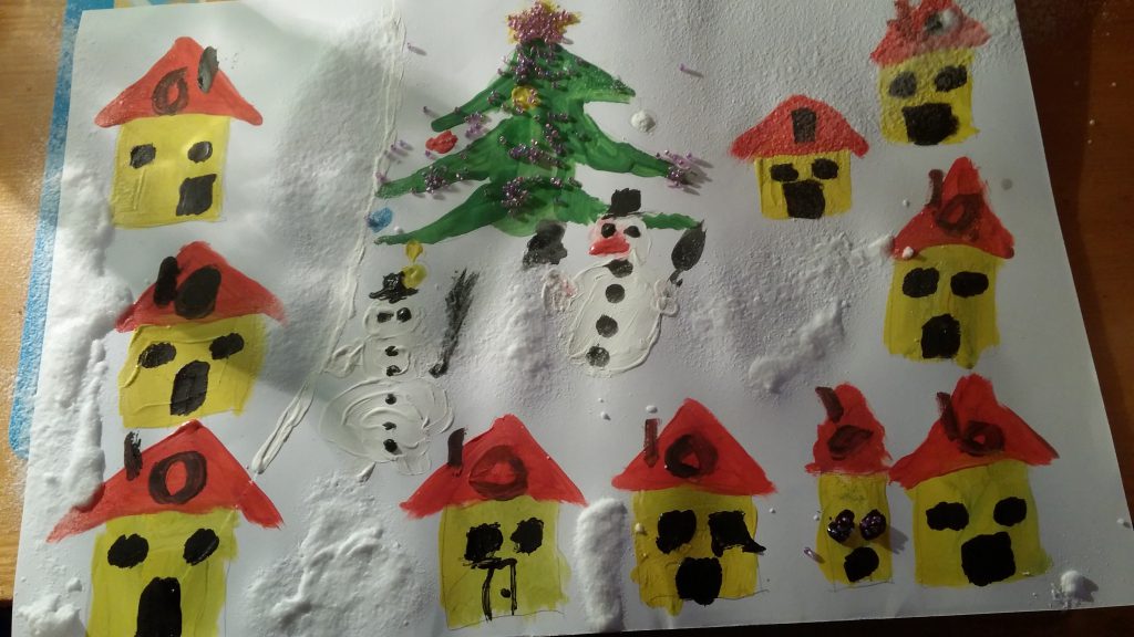 Kalėdos by Gražina - Illustrated by 2a klasė - Ourboox.com