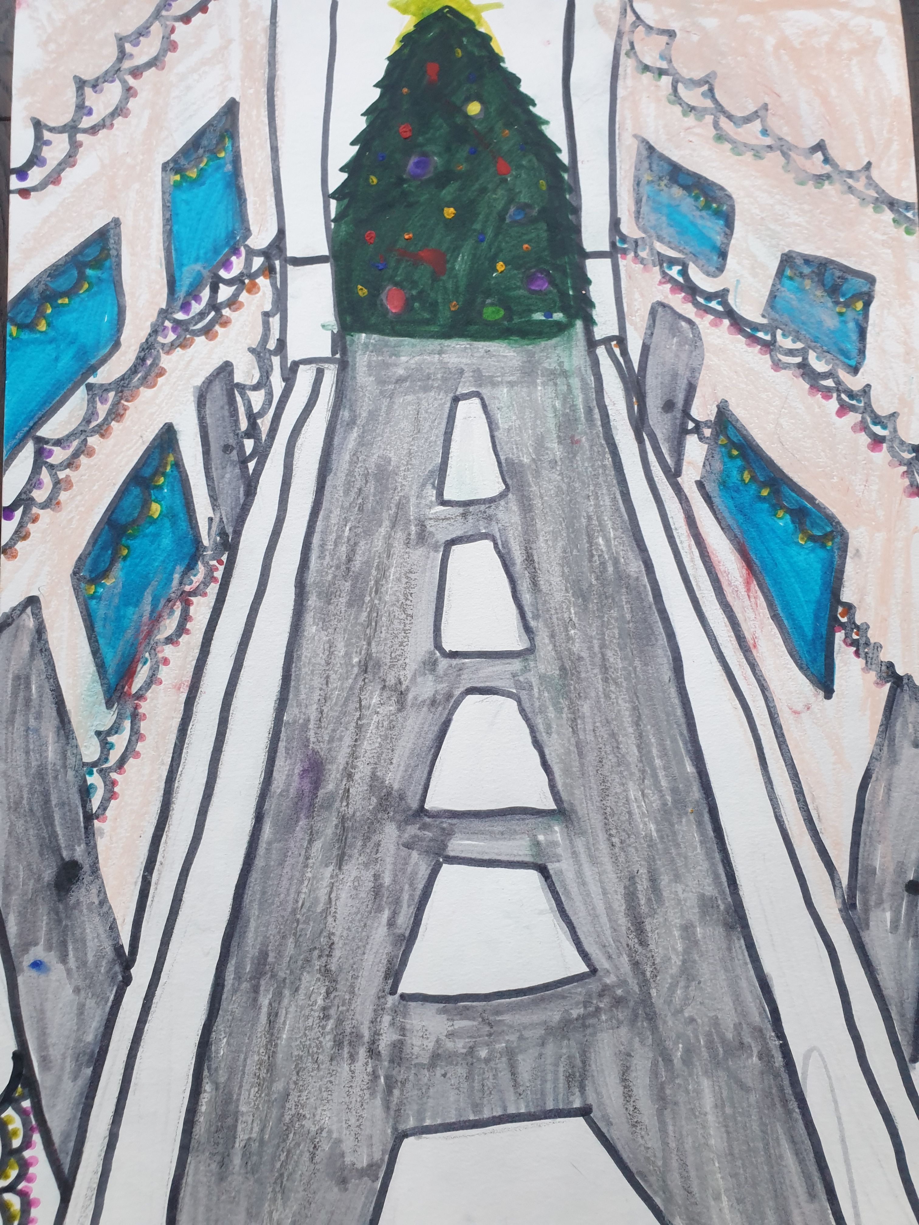 Kalėdos by Gražina - Illustrated by 2a klasė - Ourboox.com