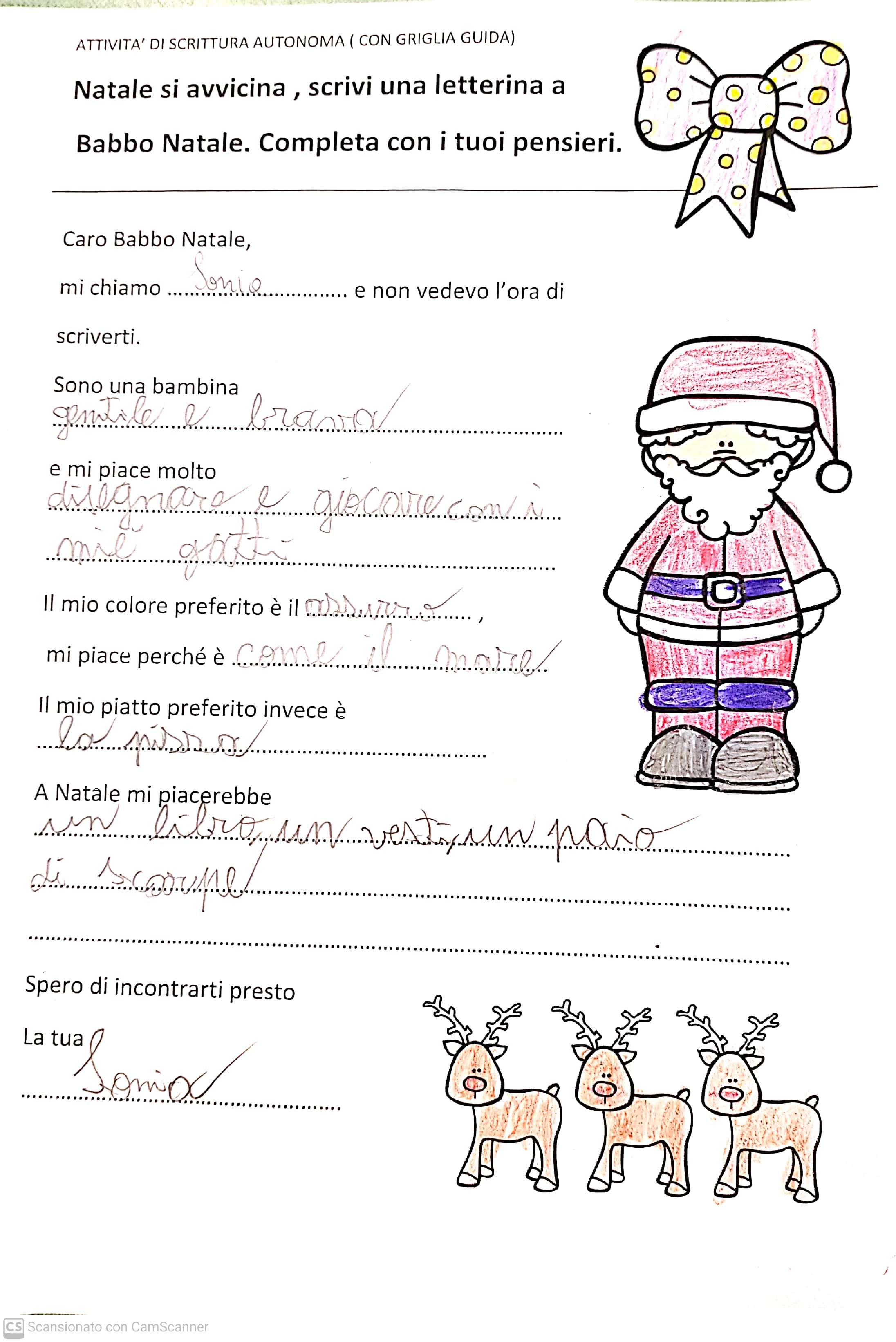Le letterine di Natale classe IIIA by Scuola Primaria E.De Amicis Montepulciano - Illustrated by Classe IIIA - Ourboox.com