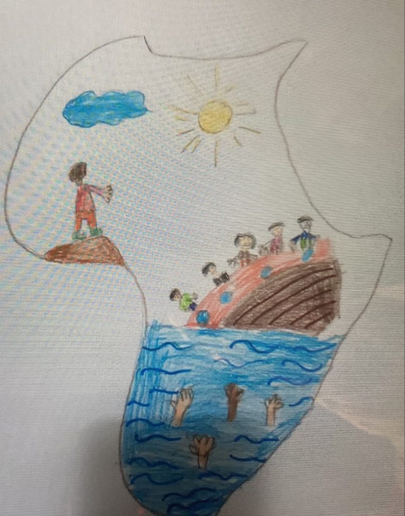 TUTTI DIVERSI…TUTTI UGUALI… by Colonna Filomena - Illustrated by CLASSE 1^ B - Ourboox.com