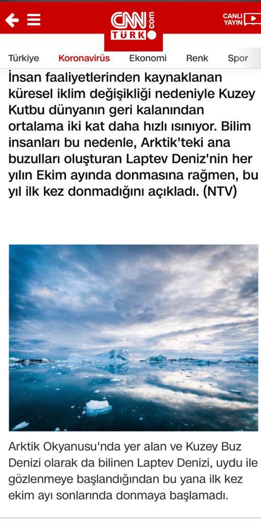 Basında iklim değişikliği by İrem - Ourboox.com