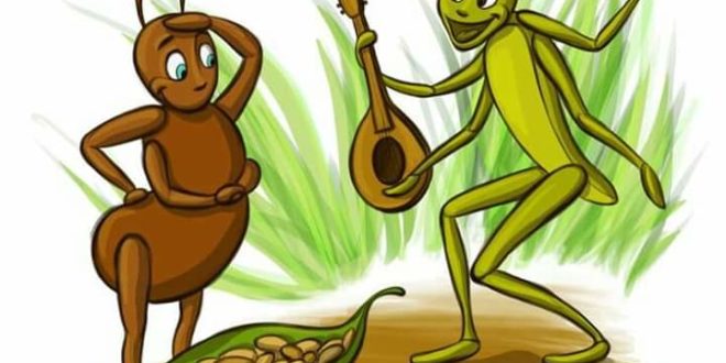 הצרצר והנמלה by Tamar Alili - Illustrated by תמר - Ourboox.com