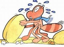 הצרצר והנמלה by Tamar Alili - Illustrated by תמר - Ourboox.com