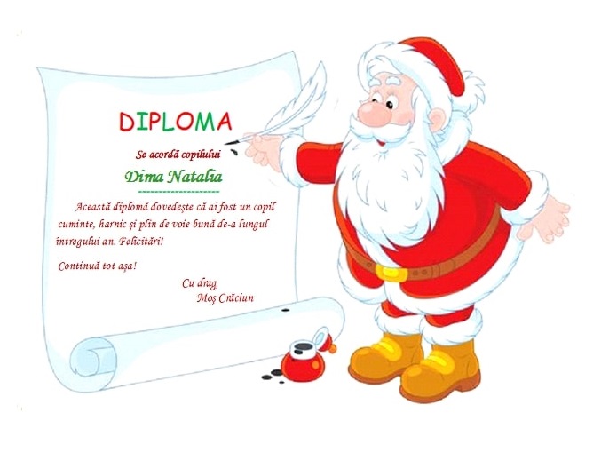 Scrisoare de la Mos Craciun by Naomi Trifu - Ourboox.com