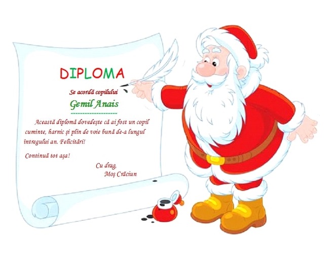 Scrisoare de la Mos Craciun by Naomi Trifu - Ourboox.com