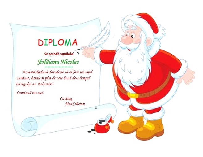 Scrisoare de la Mos Craciun by Naomi Trifu - Ourboox.com