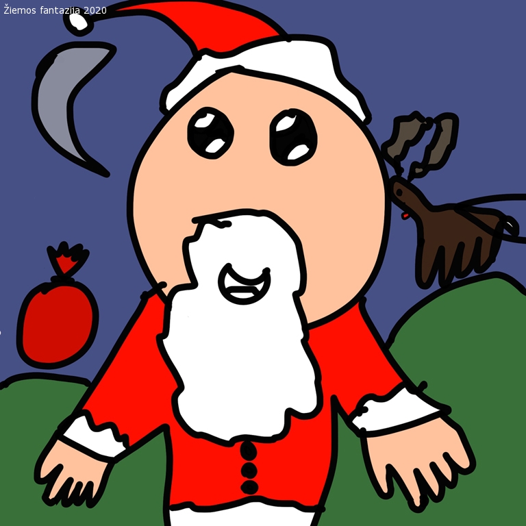 Kalėdos by Gražina - Illustrated by 2a klasė - Ourboox.com