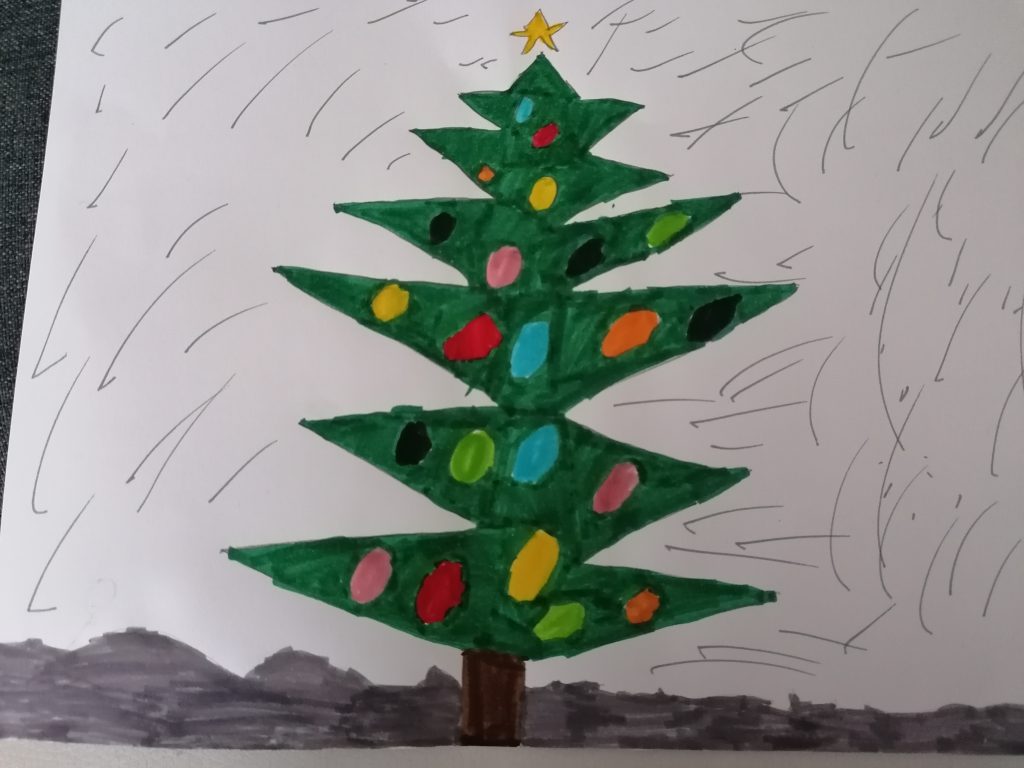 Kalėdos by Gražina - Illustrated by 2a klasė - Ourboox.com