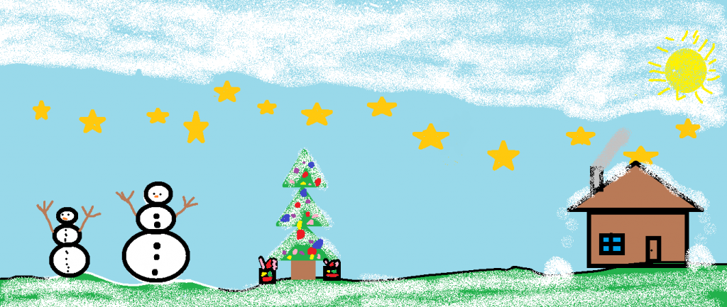 Kalėdos by Gražina - Illustrated by 2a klasė - Ourboox.com