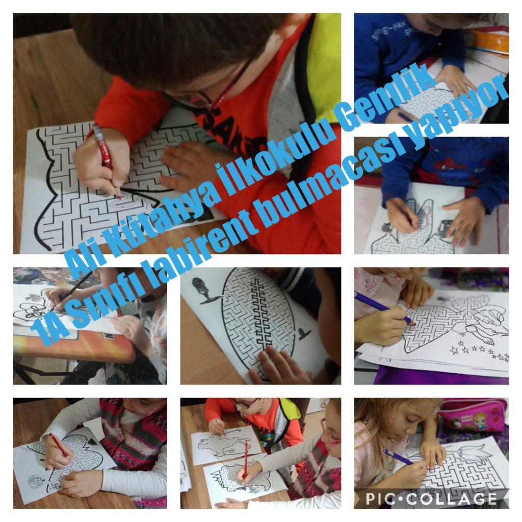 Eğlen Öğren Kodla Labirent Çalışmalarımız by Serdal - Ourboox.com