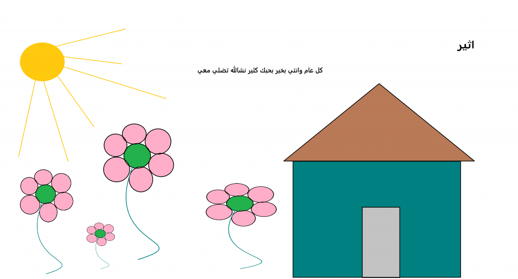 يوم الام بستان الحكايات 2023 by hajar zedan - Illustrated by طاقم بستان الجكايات  - Ourboox.com