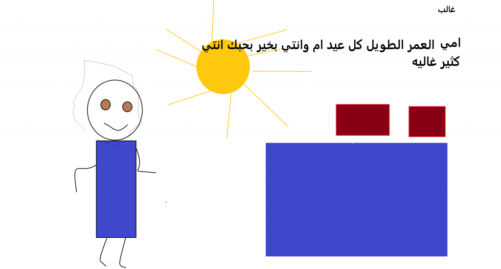 يوم الام بستان الحكايات 2023 by hajar zedan - Illustrated by طاقم بستان الجكايات  - Ourboox.com