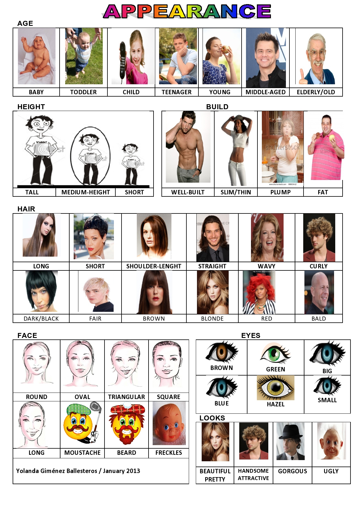 APPEARANCE by Olexandr Yatsenko - Illustrated by https://en.islcollective.com - Ourboox.com