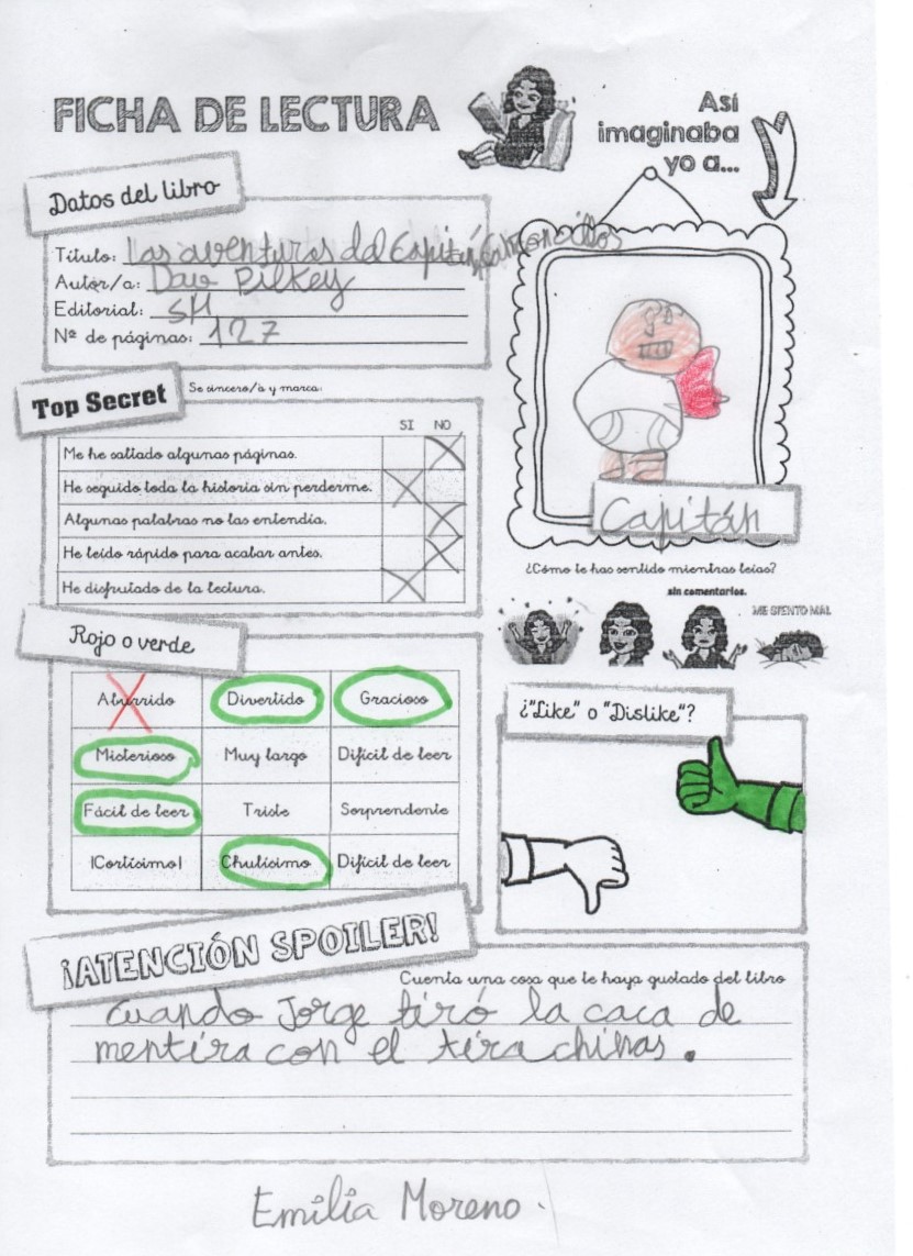 Fichas Lectura- 1 1º trimestre by Lola Ortiz - Ourboox.com