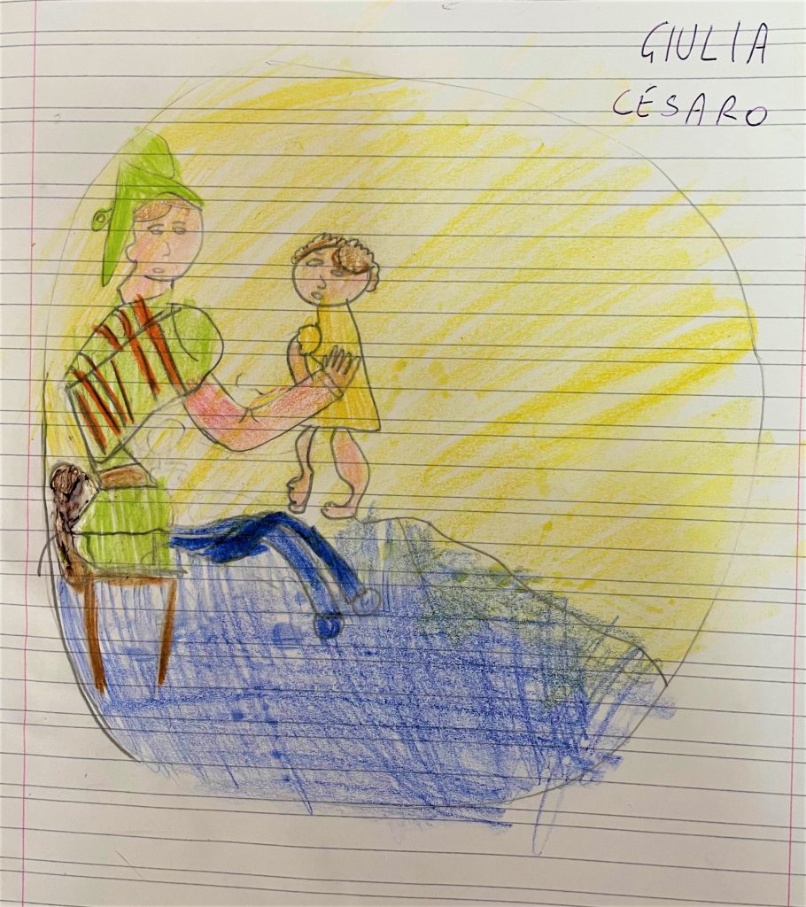 La Madonna della seggiola – Raffaello Sanzio by Rosaria Ricciardo - Illustrated by Classi terze - Scuola Primaria A.S. 2020-21 - Ourboox.com