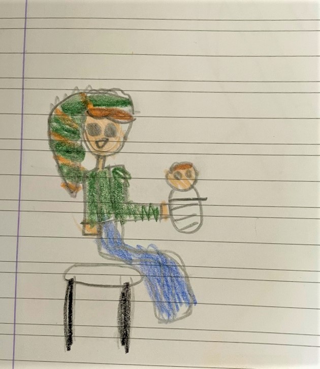 La Madonna della seggiola – Raffaello Sanzio by Rosaria Ricciardo - Illustrated by Classi terze - Scuola Primaria A.S. 2020-21 - Ourboox.com