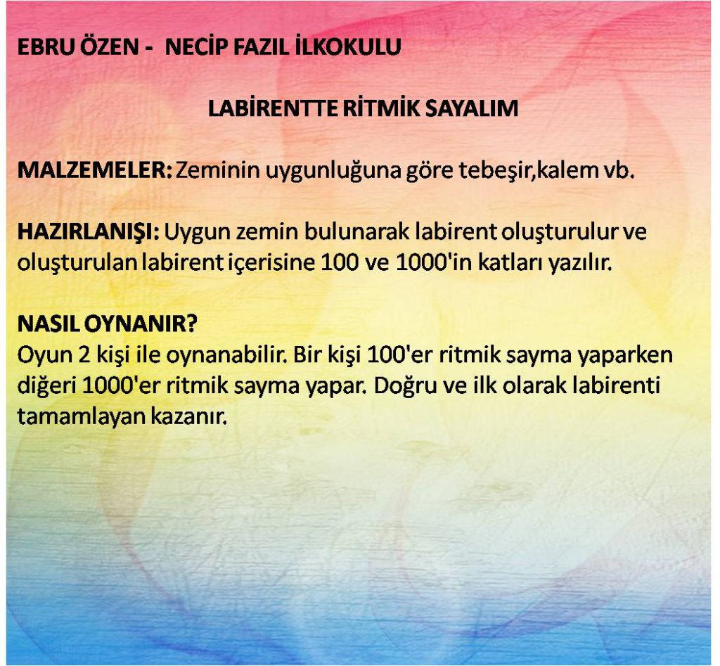 Ritmiye ve Ritmican’la İlkokullar İçin Ritmik Sayma Oyunları by eogretimci - Illustrated by eTwinning Matematikten Korkmuyorum Projesi Öğretmenleri  - Ourboox.com