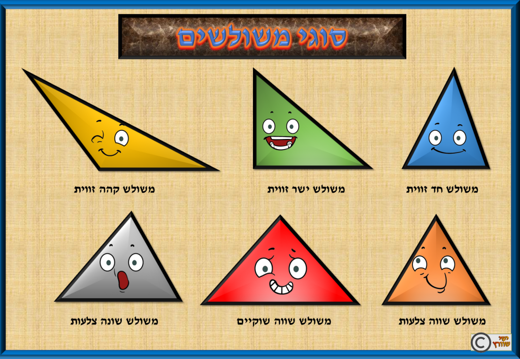 סוגי משולשים by Adi Turjeman - Ourboox.com