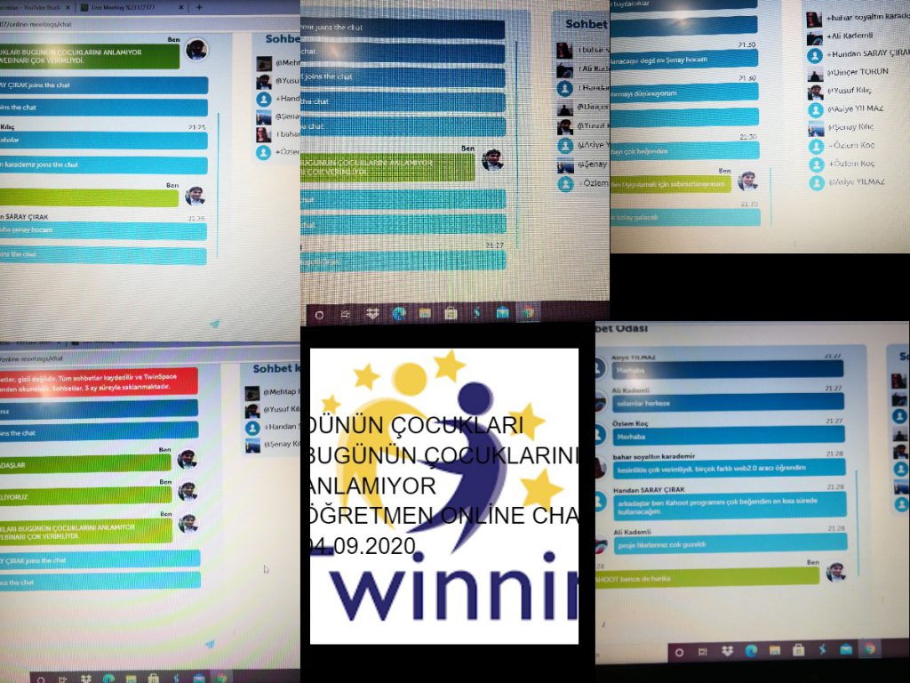 DÜNÜN ÇOCUKLARI BUGÜNÜN ÇOCUKLARINI ANLAMIYOR e Twinning POJESİ ÖĞRETMEN CHAT AKTİVİTELERİ by ŞENAY KILIÇ - Ourboox.com