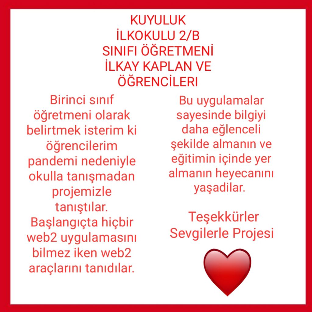 SEVGİLERLE PROJESİ BAŞLANGIÇ VE FİNAL ANKETLERİ KARŞILAŞTIRMA by EMRİHAN YILDIRIM - Ourboox.com