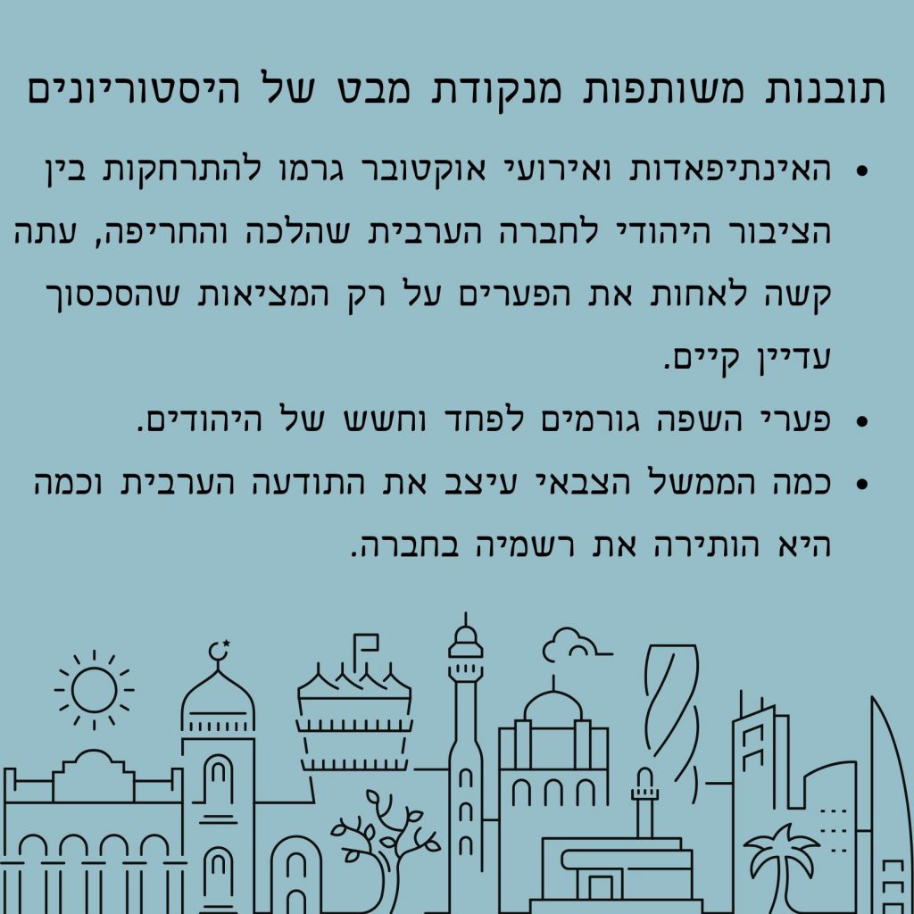 תובנות התנסות החברה הערבית by Rotem kalmar - Illustrated by צוערות וצוערים מחזור ח