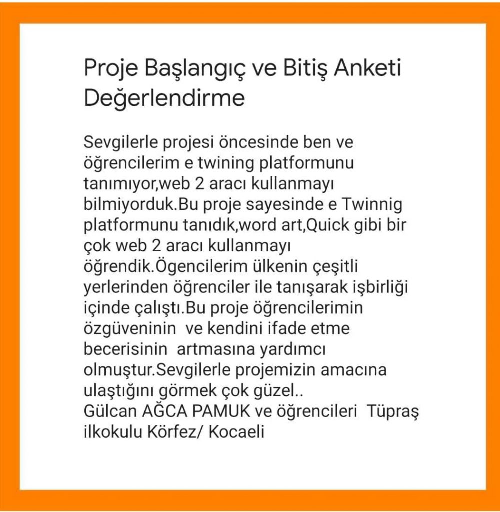 SEVGİLERLE PROJESİ BAŞLANGIÇ VE FİNAL ANKETLERİ KARŞILAŞTIRMA by EMRİHAN YILDIRIM - Ourboox.com