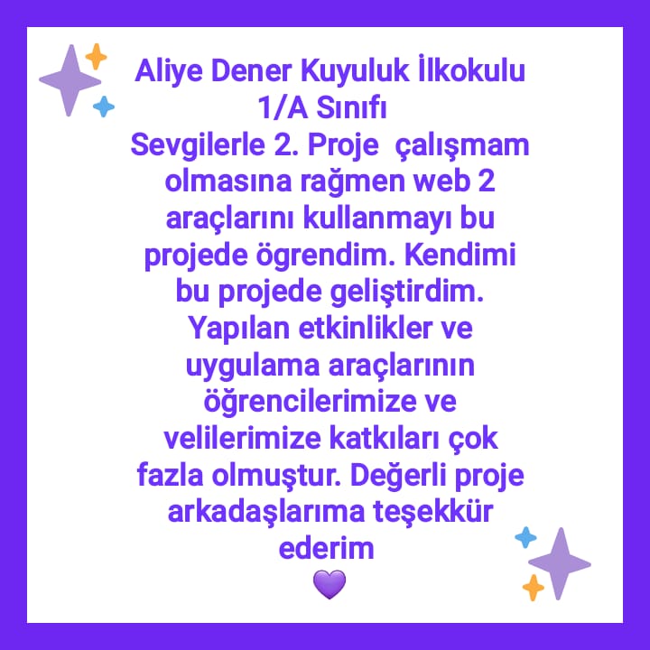 SEVGİLERLE PROJESİ BAŞLANGIÇ VE FİNAL ANKETLERİ KARŞILAŞTIRMA by EMRİHAN YILDIRIM - Ourboox.com