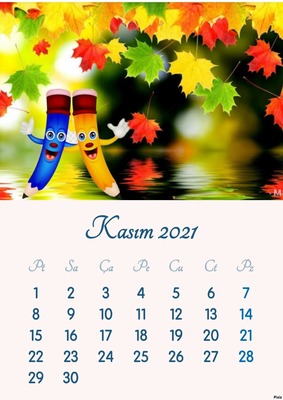 RENKLİ KALEMLERİN YOLCULUĞU İŞBİRLİKÇİ ÜRÜNÜMÜZ 2021 TAKVİMİMİZ by ÜLKÜ YAMAN - Ourboox.com