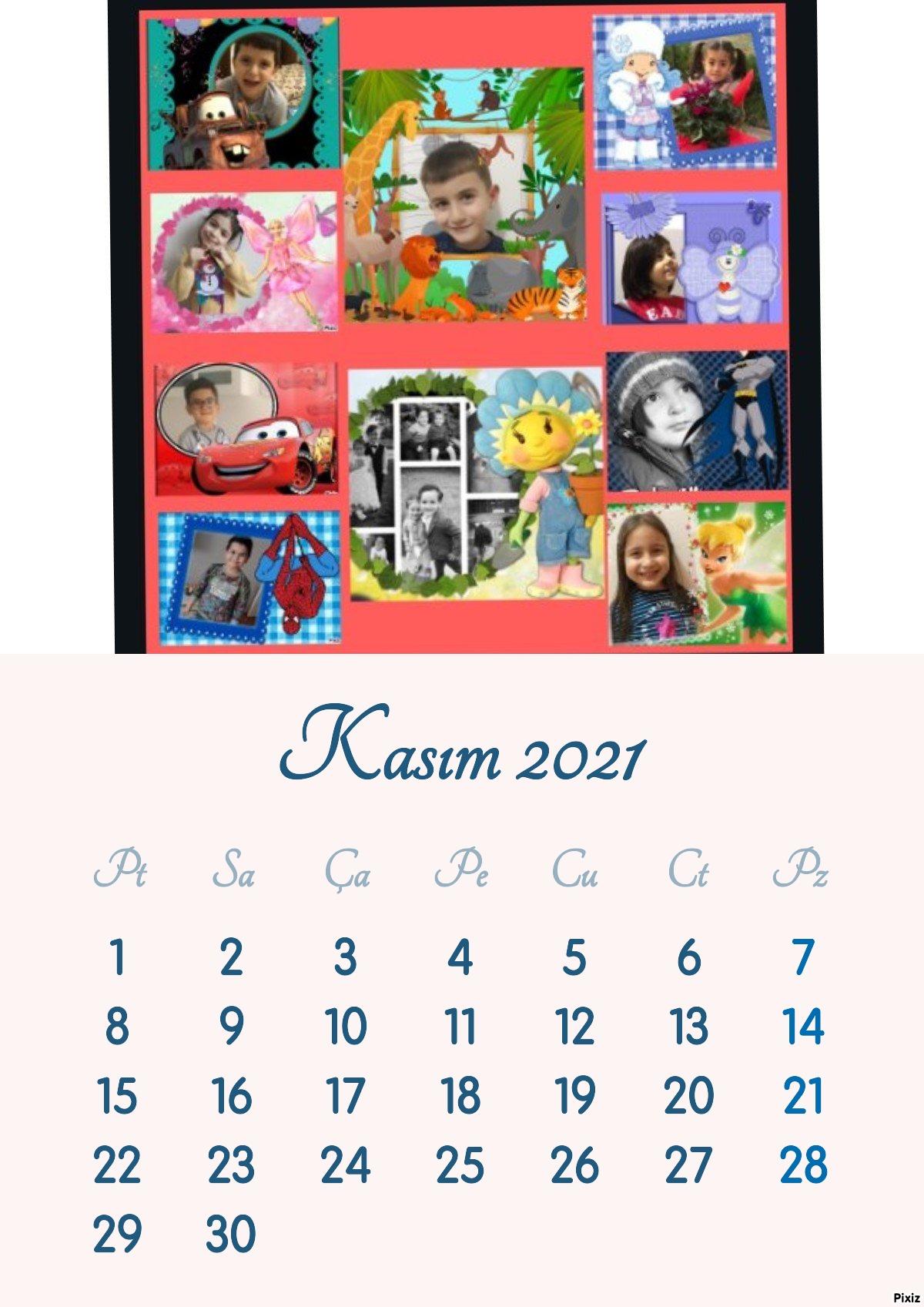 İYİLİK SINIFI YENİ YIL TAKVİMİ by ÜLKÜ YAMAN - Ourboox.com