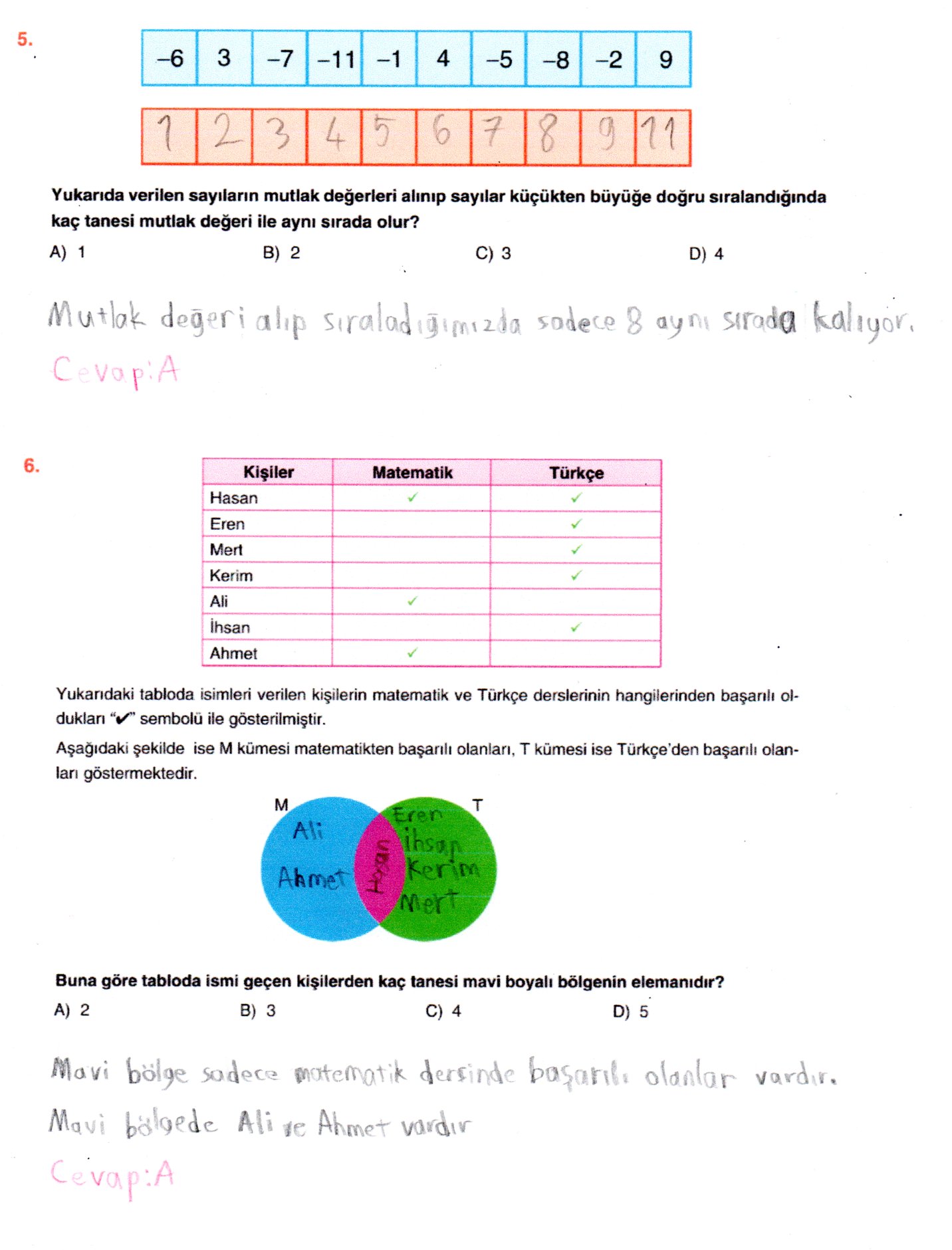 Matematik Proje Ödevi by Ayşe GÖNÜL TATAR - Ourboox.com