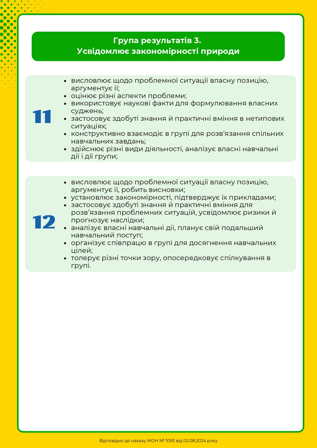 Критерії оцінювання НУШ ( природнича галузь : хімія, фізика, природознавство) by Ludmila - Ourboox.com