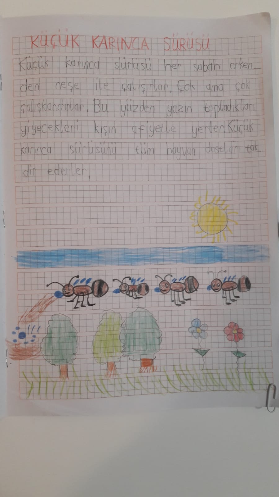 KIŞ UYKUSUNA YATAN HAYVANLARLA İLGİLİ KOMPOZİSYONLAR by Vecihe İnan - Illustrated by KIŞ UYKUSUNA YATAN HAYVANLAR - Ourboox.com