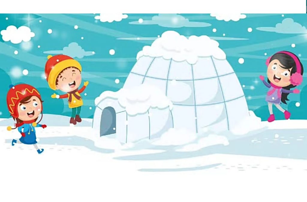 Prin zăpadă ne jucăm by Naomi Trifu - Illustrated by Educatoare: Trifu Naomi      - Ourboox.com