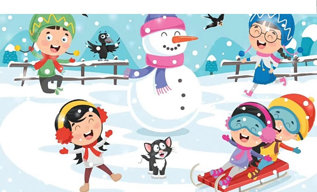 Prin zăpadă ne jucăm by Naomi Trifu - Illustrated by Educatoare: Trifu Naomi      - Ourboox.com