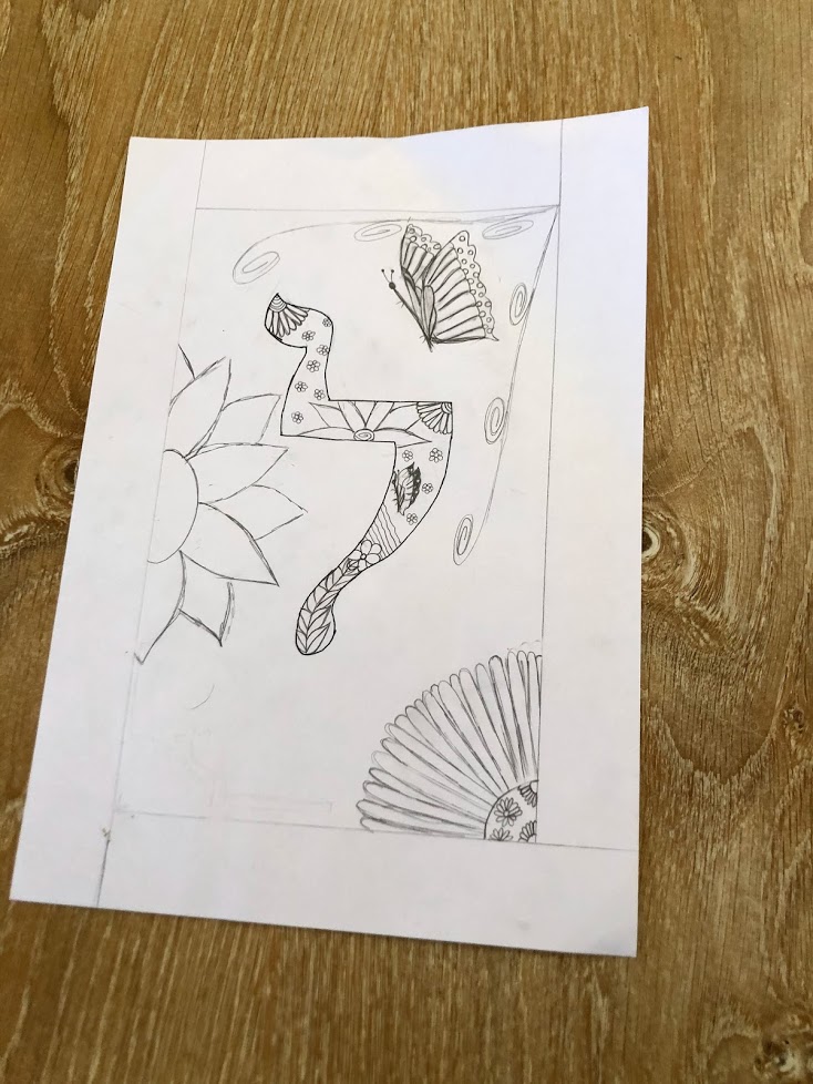 איור אות בסגנון ימי הביניים