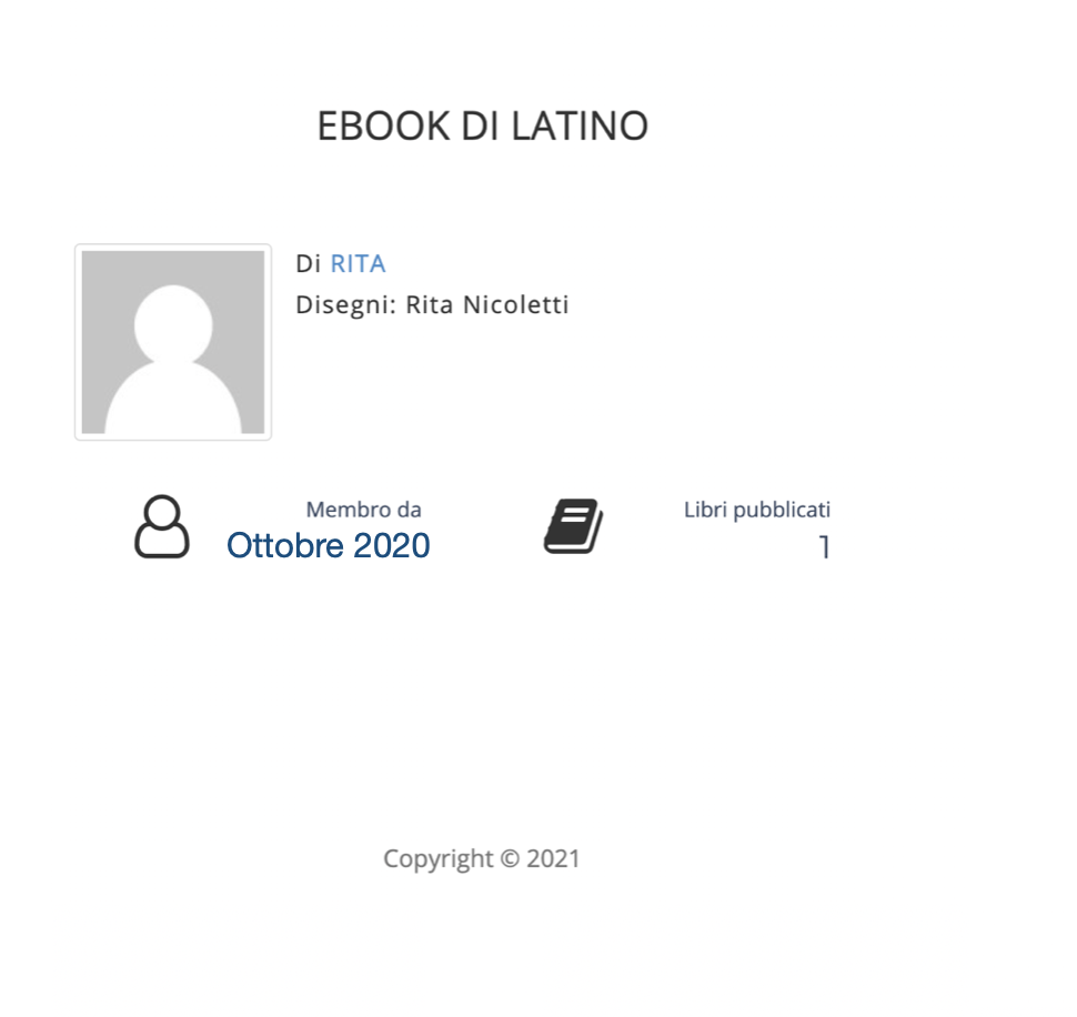 EBOOK DI LATINO by Username  - Illustrated by username_ - Ourboox.com