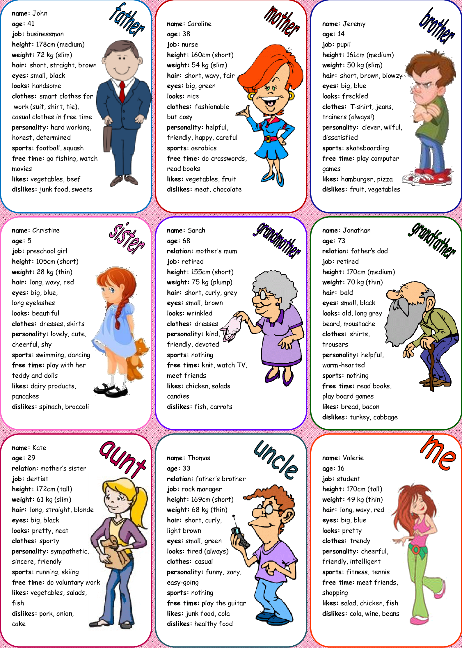 FAMILY by Olexandr Yatsenko - Illustrated by https://en.islcollective.com - Ourboox.com