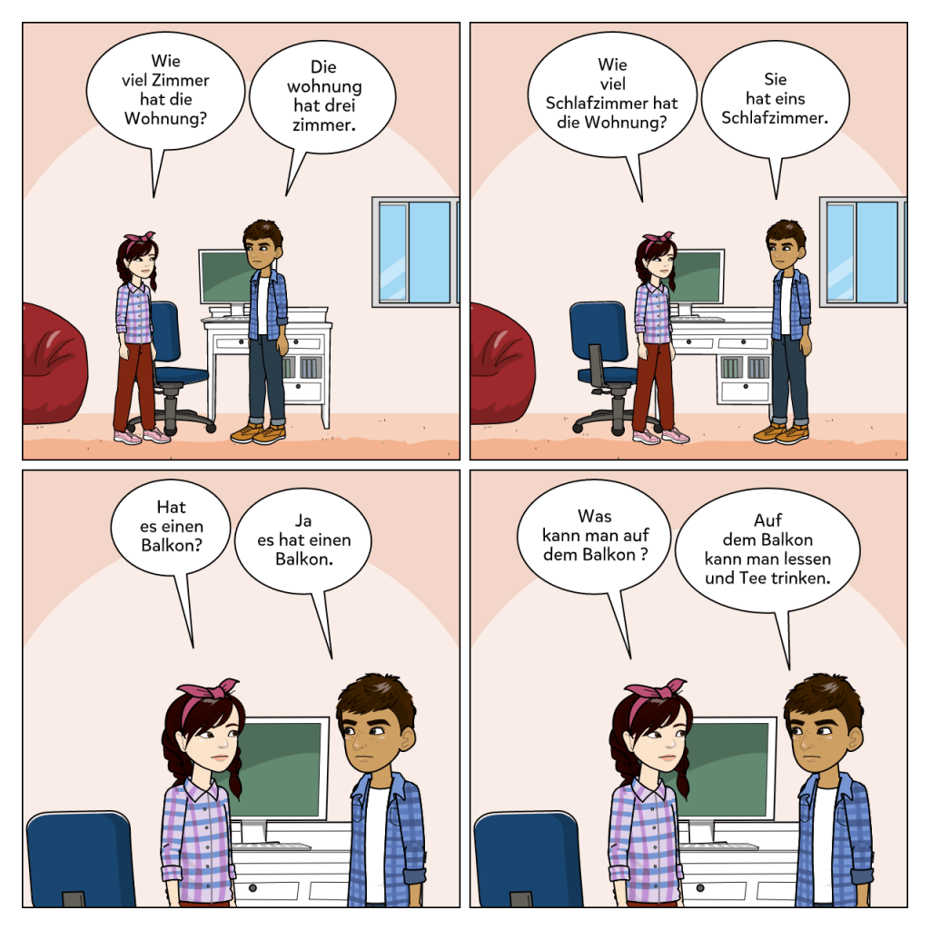 Deustsch Eimfacher Mit Comics by Yağmur şenel - Illustrated by Yağmur Şenel tarafından oluşturuldu - Ourboox.com