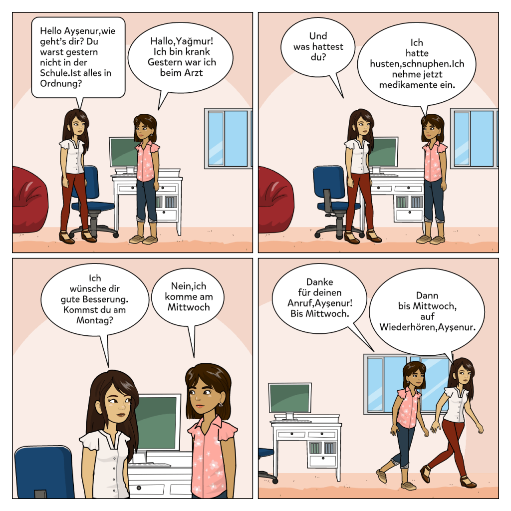 Deustsch Eimfacher Mit Comics by Yağmur şenel - Illustrated by Yağmur Şenel tarafından oluşturuldu - Ourboox.com