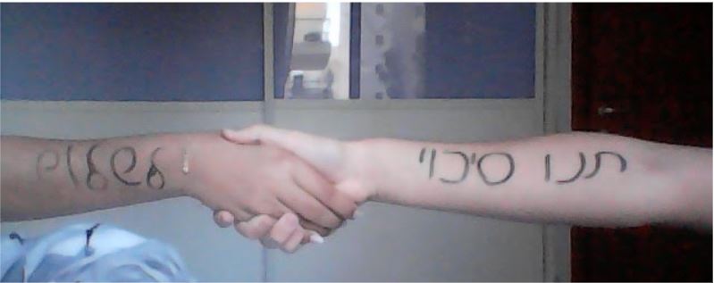 טיפוגרפיה וצילום בהשראת אניסה אשקר