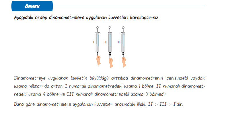 5. SINIF KUVVETİN ÖLÇÜLMESİ VE SÜRTÜNME by merve biçer - Ourboox.com