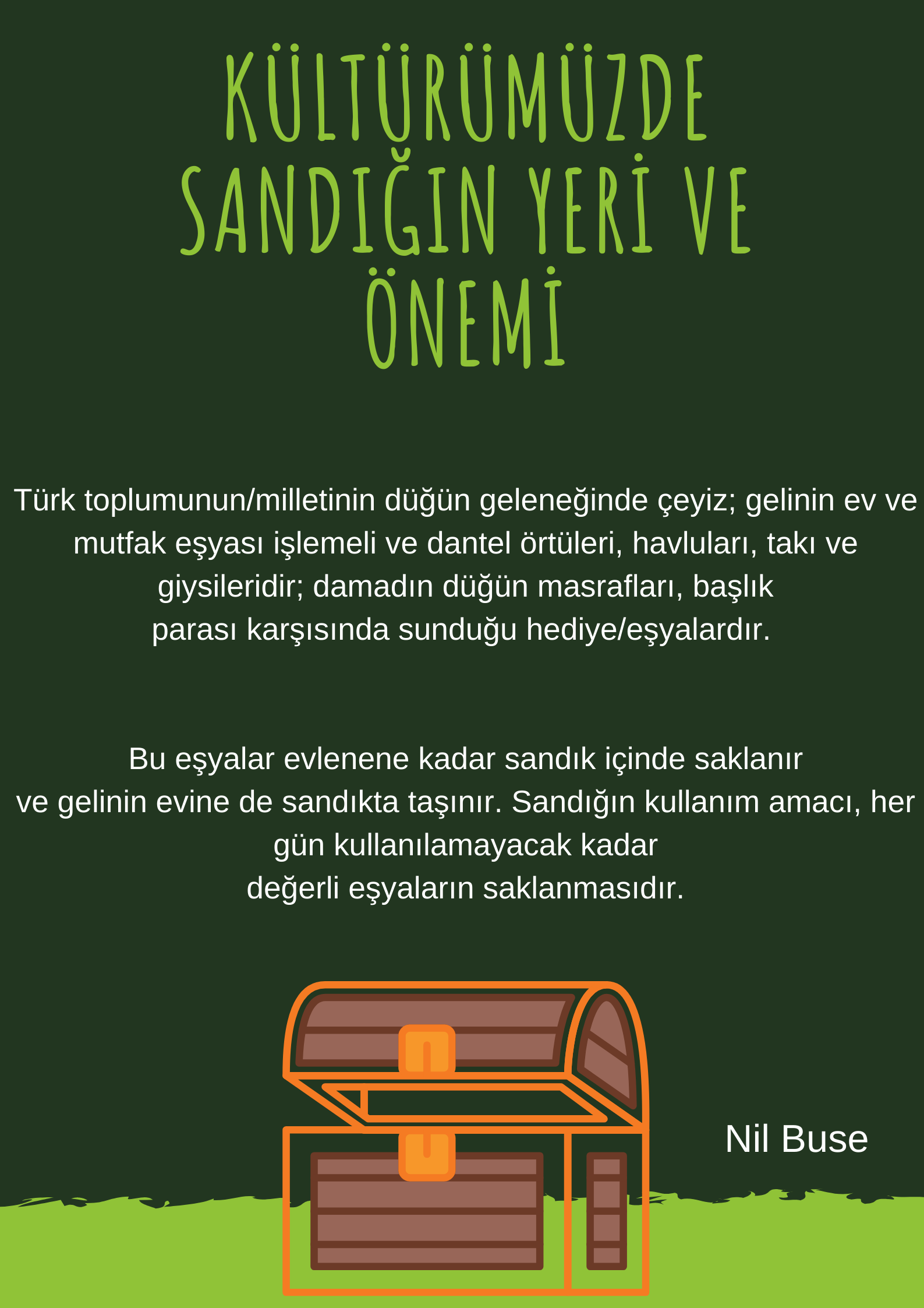 Kültürümüzde Sandığın Yeri Ve Önemi by Burak Atatekin - Ourboox.com
