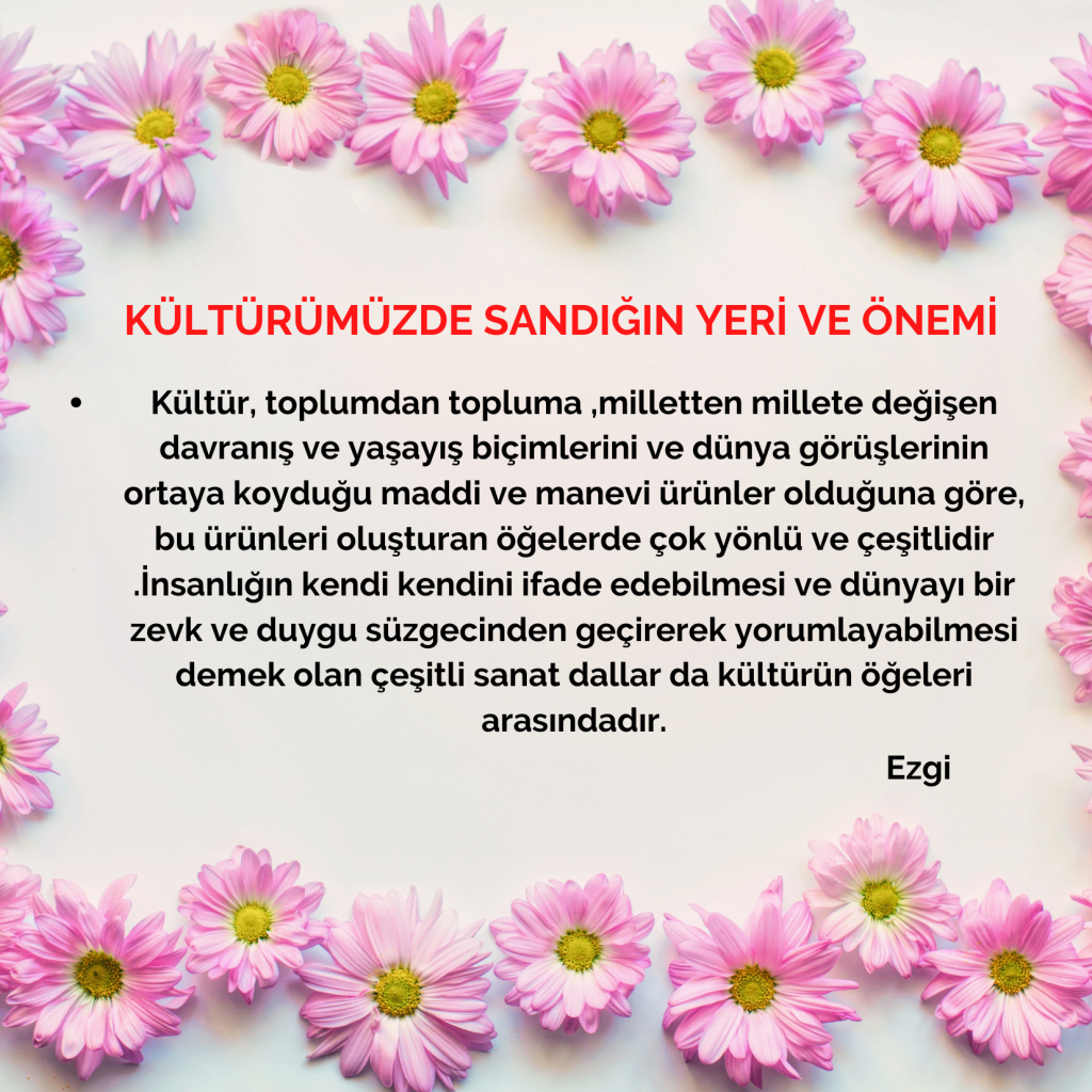 Kültürümüzde Sandığın Yeri Ve Önemi by Burak Atatekin - Ourboox.com