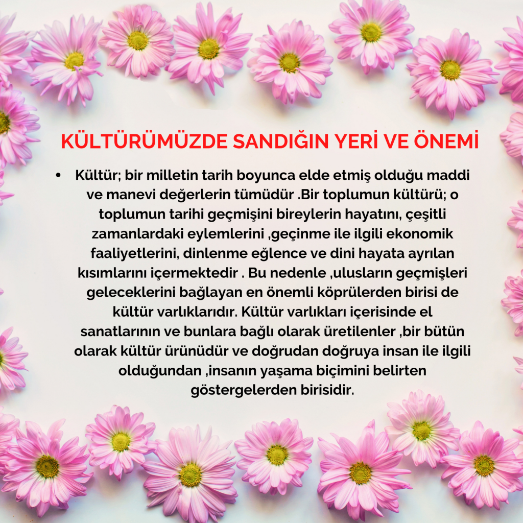 Kültürümüzde Sandığın Yeri Ve Önemi by Burak Atatekin - Ourboox.com