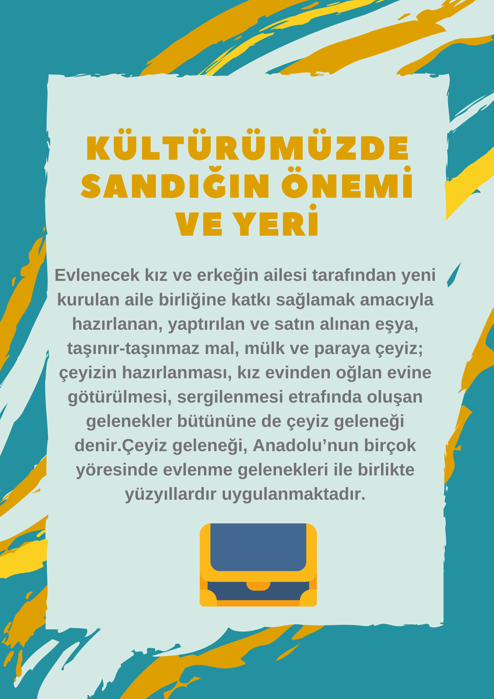 Kültürümüzde Sandığın Yeri Ve Önemi by Burak Atatekin - Ourboox.com