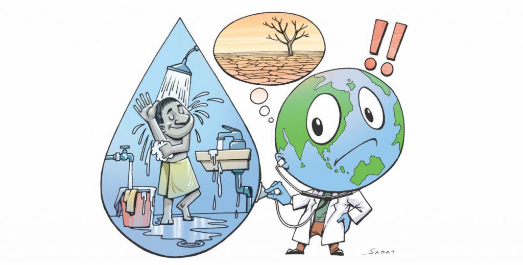 WASTE OF WATER by Milan - Illustrated by Turcek Milan - Ourboox.com