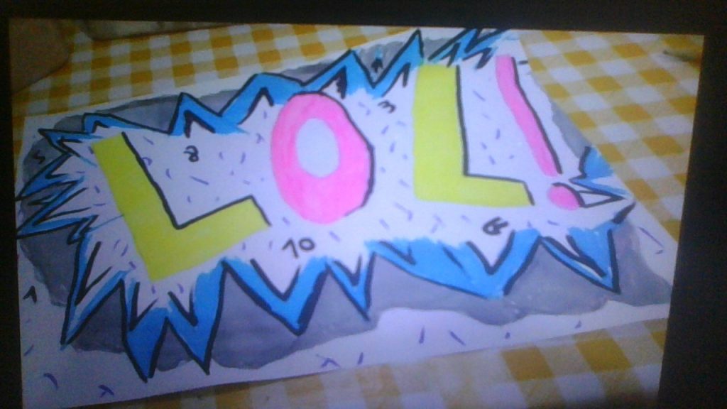 עיצוב מילה בהשראת רוי